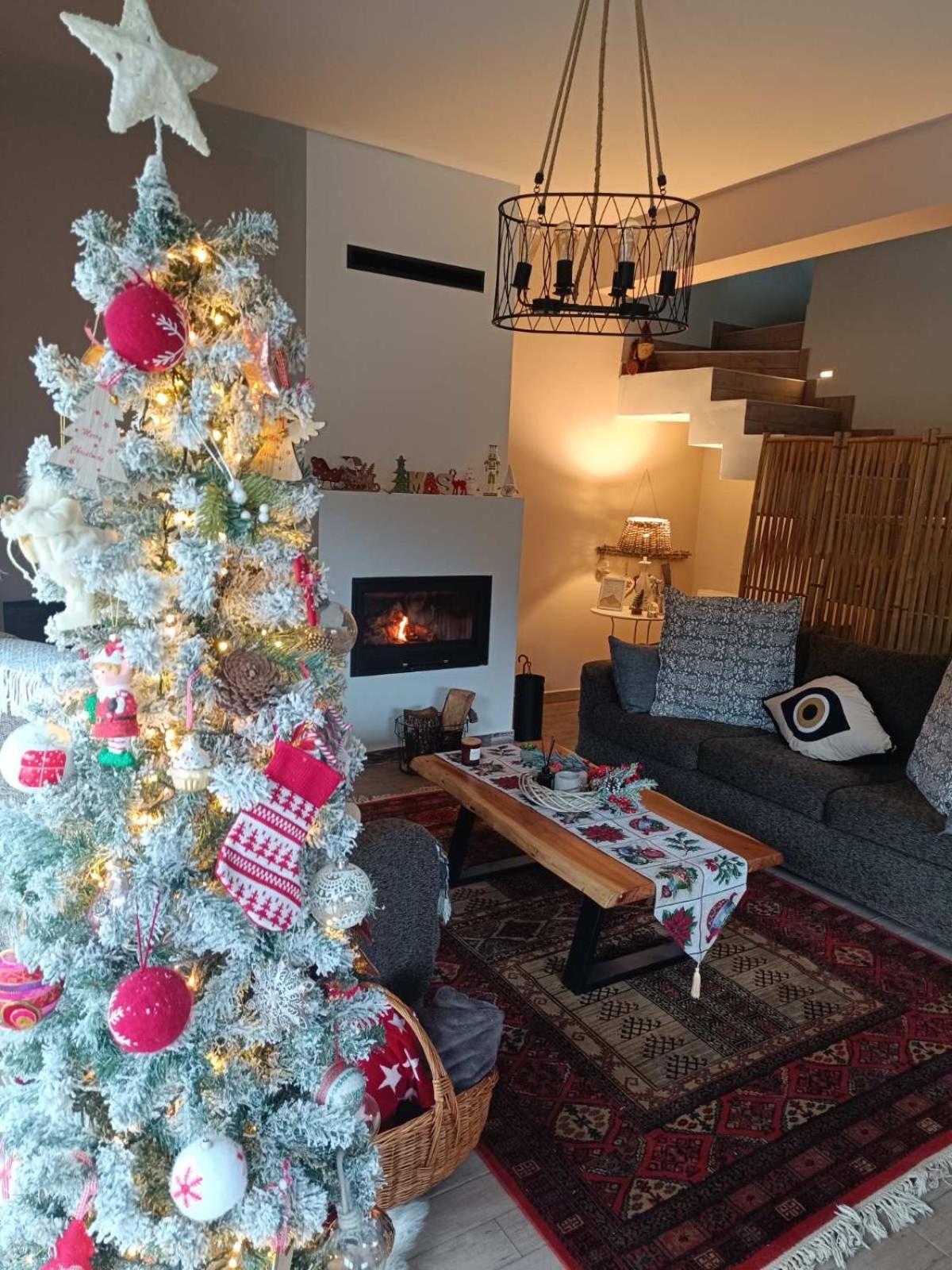 Stellas Guesthouse Near Arachova Stirion Bagian luar foto
