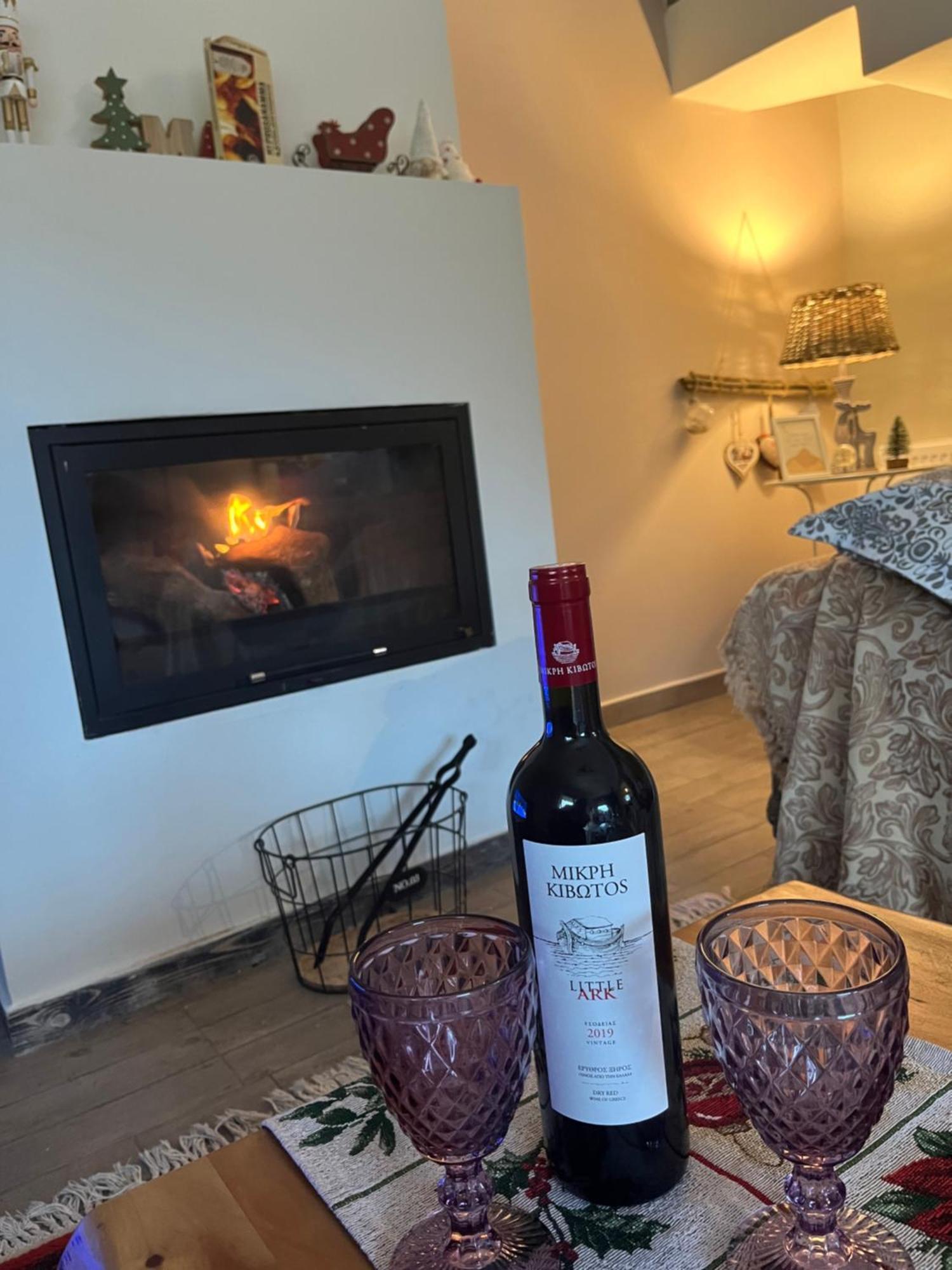 Stellas Guesthouse Near Arachova Stirion Bagian luar foto